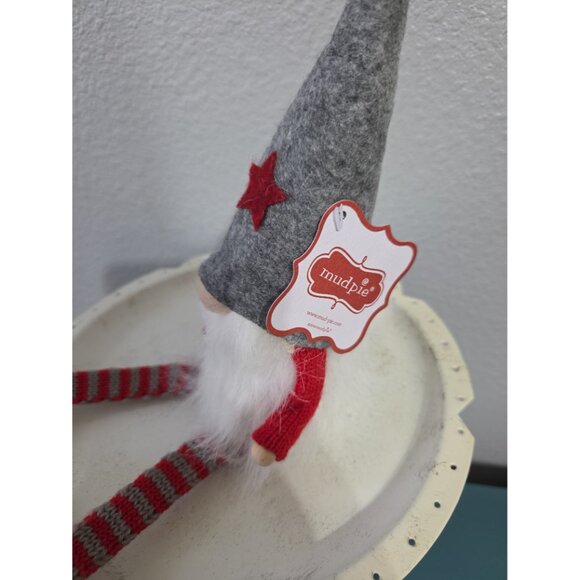 Three Mud Pie Christmas Gnomes - Picture 3 of 6